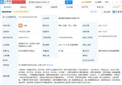 愛奇藝布局西南數(shù)字文創(chuàng)產(chǎn)業(yè)，于德陽成立新公司聚焦動漫游戲開發(fā)
